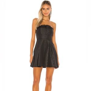 Camila Coelho Mariazinha mini dress in black size medium